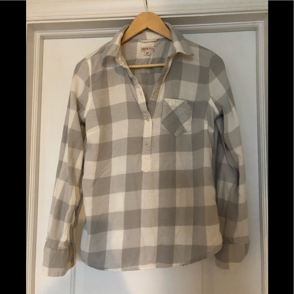 Marona pull over flannel